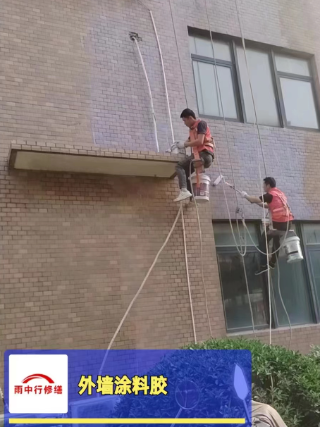 上城外墙防水修缮